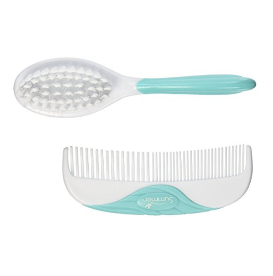 Summer Infant Brush and Comb, Teal/White only $2.85