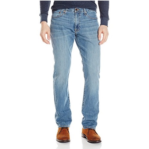 白菜！Lucky Brand 221 Original Straight-Leg 男款直筒牛仔裤，现最低仅售$17.86