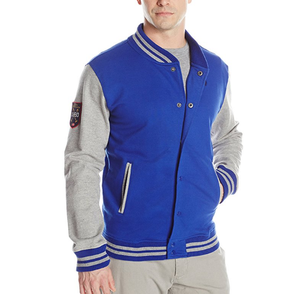 U.S. Polo Assn. Men's French Terry Baseball Jacket only $12.24
