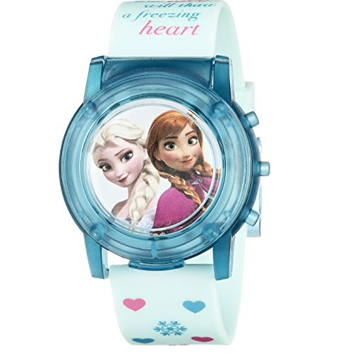 Disney Kids' FZN3821SR Digital Display Analog Quartz Blue Watch, Only $6.99