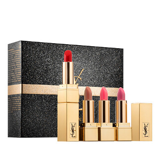 Sephora精选Yves Saint Laurent迷你口红4支装套装热卖  特价仅售$50+送YSL黑管唇釉+免邮！