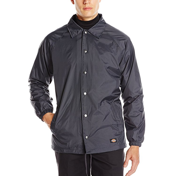 Dickies Men's Snap Front Nylon Jacket only $17.99