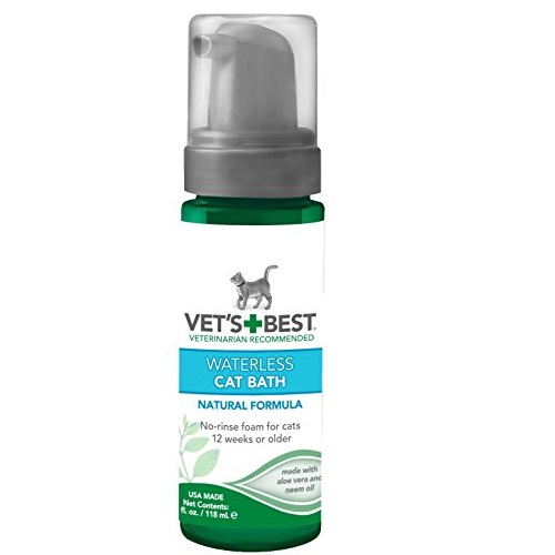 Vet's Best Dry Clean Waterless Cat Bath Foam, 4oz, Only $4.74, free shipping after using SS