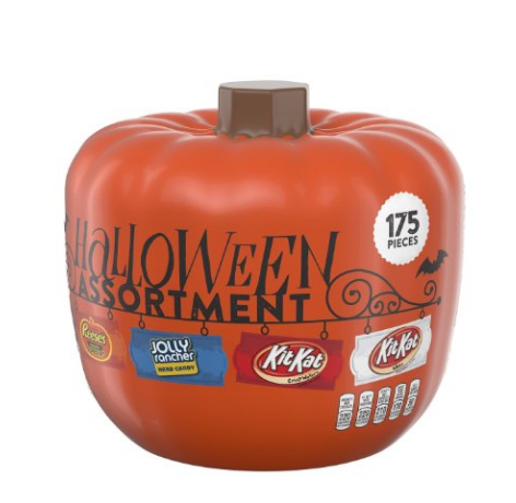 HERSHEY'S Halloween Assortment Pumpkin Bowl (50.2-Ounce) only $12.99 via clip coupon