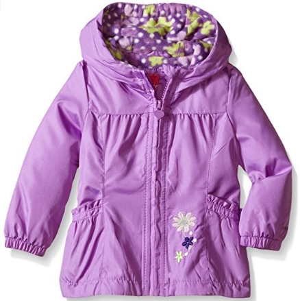 London Fog Baby Girls' Floral Printed Fleece Lined Jacket $11.07 FREE Shipping on orders over $49