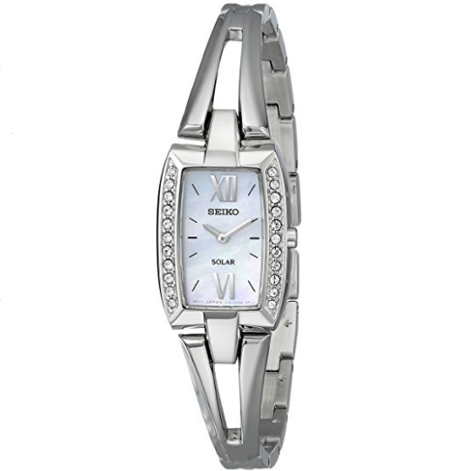 Seiko Women's SUP083 Crystal-Accented Stainless Steel Watch $85.94 FREE Shipping