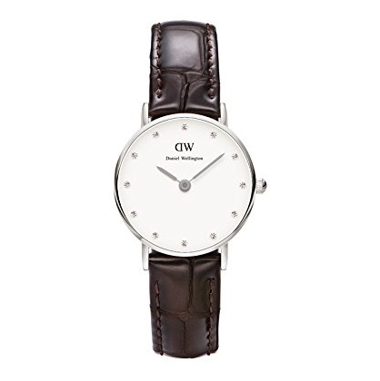 DANIEL WELLINGTON Classy York White Dial Brown Leather Ladies Watch Item No. 0922DW, only $62.99, free shipping after using coupon code