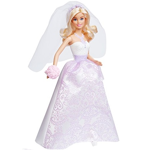 史低价！Barbie 芭比娃娃 新娘造型玩偶，原价$14.99，现仅售$10.60