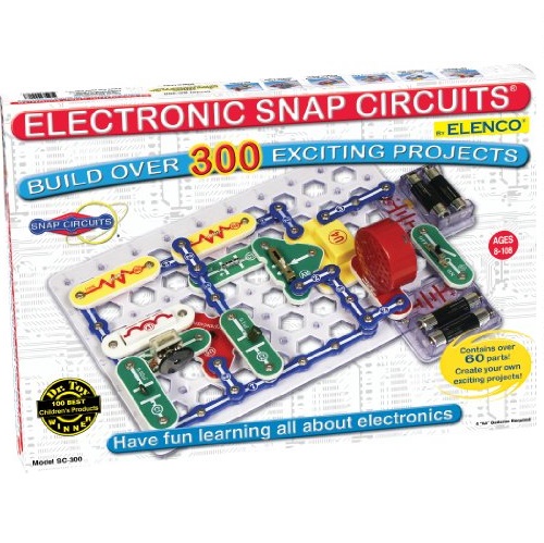 黑五价！培养科学家从小抓起！超赞！Snap Circuits SC-300 电路板玩具，原价$79.99，现仅售$48.99，免运费！