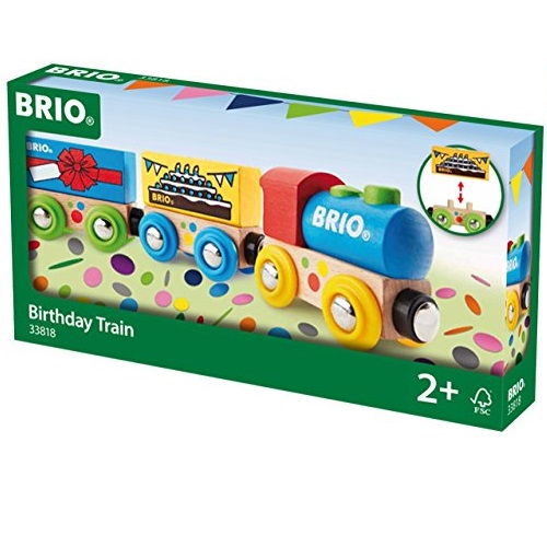 BRIO 火车系列 生日庆典火车模型玩具，原价$19.99，现仅售$18.11