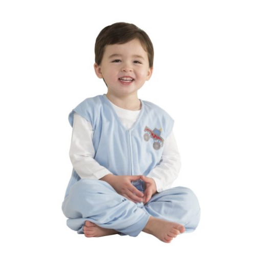 HALO Big Kids SleepSack Lightweight Knit Wearable Blanket, Blue, 2-3r only $14.27