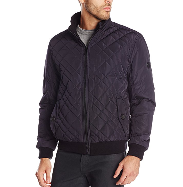 Calvin Klein Men's Quilted Bomber Jacket only $31.99 - Men Clothing ...