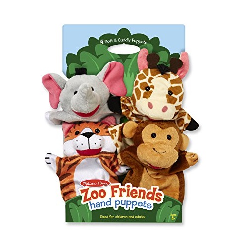 Melissa & Doug Zoo Friends Hand Puppets, Only $14.10, You Save $5.89(29%)