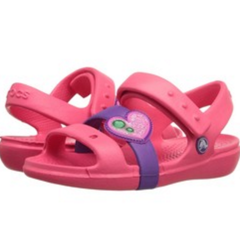 6PM:Crocs 卡洛驰 Keeley Springtime 女童凉鞋, 原价$30, 现仅售$13