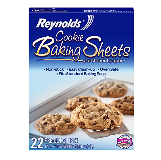 Reynolds Cookie Baking Sheets Non-Stick Parchment Paper (22 Sheets)  only $2.23