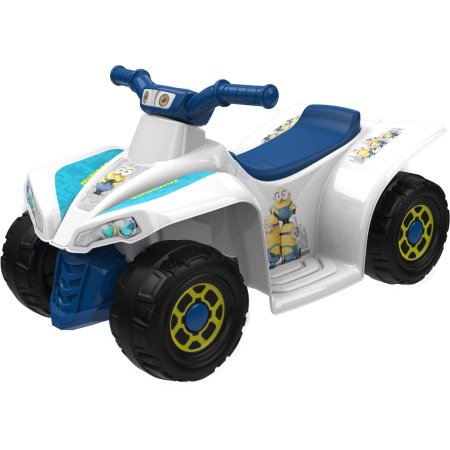 Minions 6-Volt Little Quad Electric Battery-Powered Ride-On, only $39.00