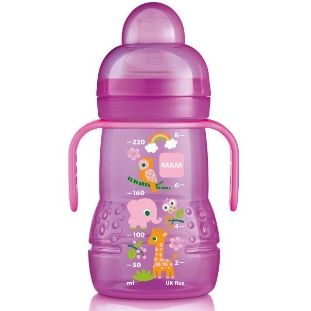 MAM Trainer with Handles, Girl, 8 Ounces, 1-Count $4.48 FREE Shipping on orders over $49