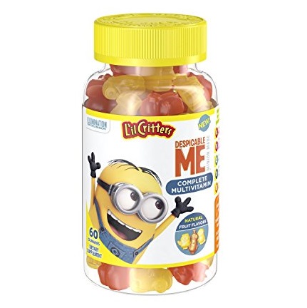 L'il Critters Minions Multivitamins Gummies, 60 Count, Only $3.60, free shipping after using SS