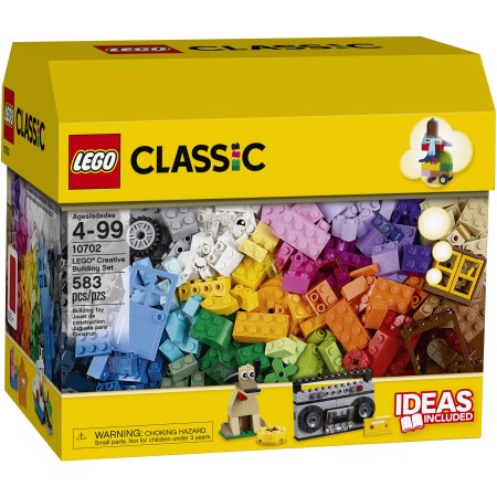 Walmart：LEGO 乐高 经典创意玩具盒补充装10702， 583片，现仅售$25.00。购满$35免运费或实体店取货！