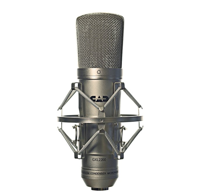 Amazon offers Only  CAD GXL2200 Cardioid Condenser Microphone, only $24.99