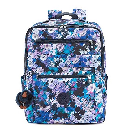 Kipling Women's Caity Medium Printed Backpack One Size Fall Flowers, Only $47.99, You Save $61.01(56%)
