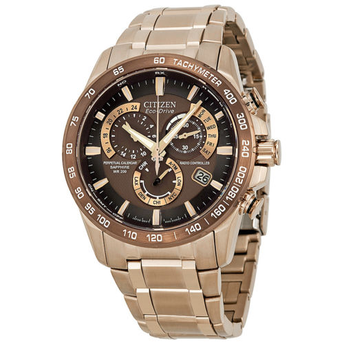 CITIZEN Eco-Drive Perpetual Atomic Clock Synchronization Men's Watch Item No. AT4106-52X, only $289.99, free shipping after using coupon code