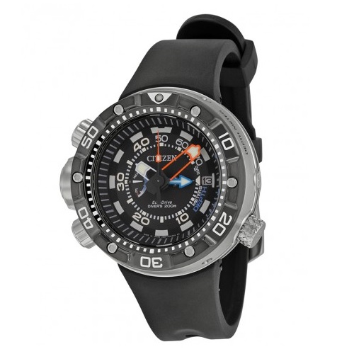 CITIZEN Promaster Aqualand Depth Meter Black Dial Men's Watch Item No. CZBN2029-01E, only $459.99, free shipping after using SS