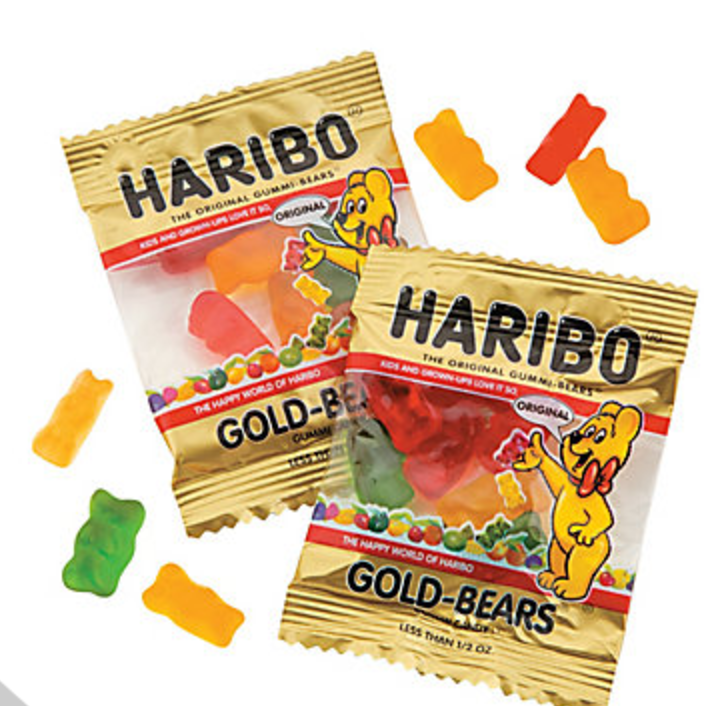 Amazon-Only $10.24 Haribo Gold-Bears Minis, 72-Count