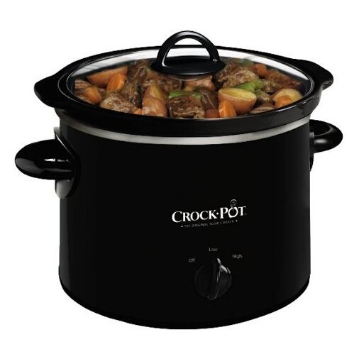 Crock-Pot SCR200-B Manual Slow Cooker, 2 Quart, Only $7.67