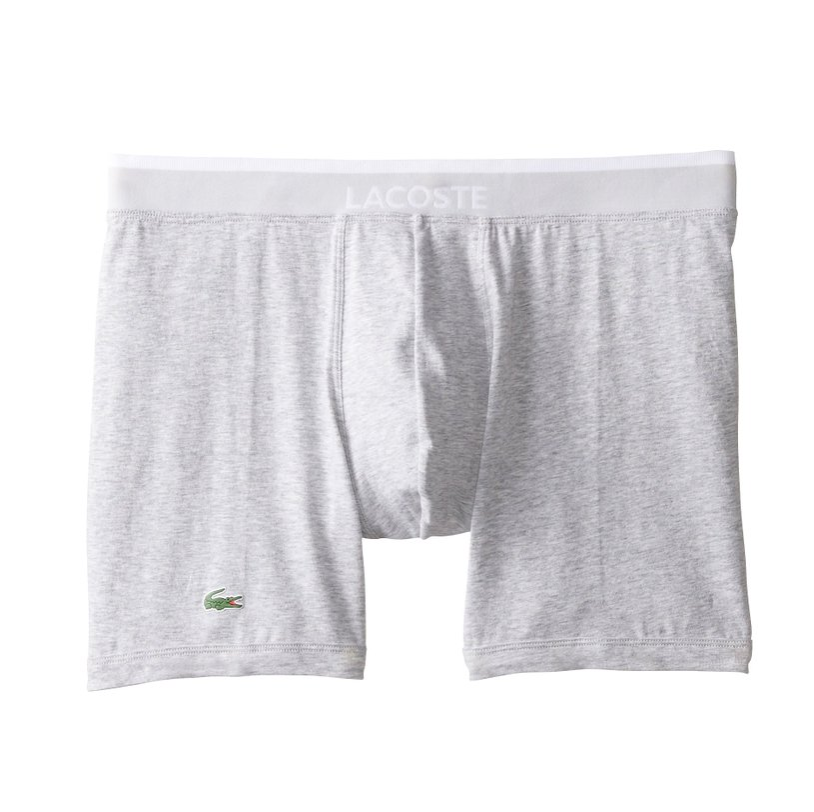 Lacoste Men's 2-Pack Cotton Stretch Boxer Brief only $20