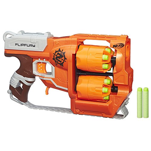 史低價！Nerf Zombie Strike 殭屍來襲系列 FlipFury玩具槍，原價$19.99，現僅售$11.67