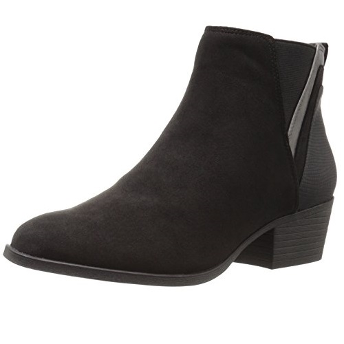 Madden Girl Women's Hooper Ankle Bootie, Black Fabric, 7 M US, Only $39.99, You Save $19.96(33%)