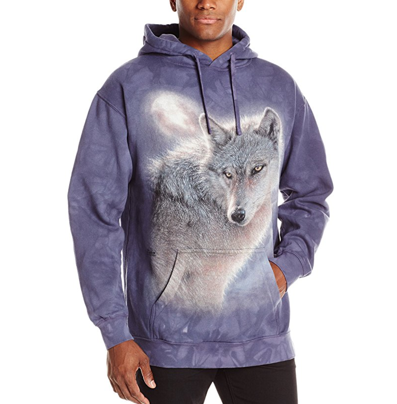 The Mountain Adventure Wolf Hoodie only $24