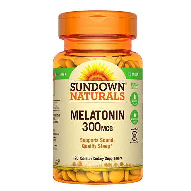 Sundown Naturals Melatonin 300 mcg, 120 Tablets, only $3.09, free shipping after using SS
