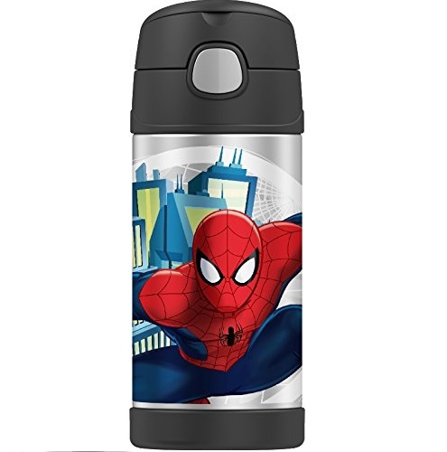 Thermos Funtainer 12 Ounce Bottle, Spiderman, Only $10.88