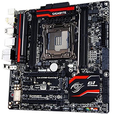 Gigabyte X99 mATX Motherboatd Micro ATX DDR4 2133 LGA 2011-3 GA-X99M-Gaming 5 $169.99