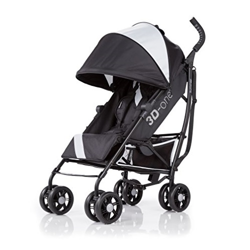 Summer Infant 3D One Convenience Stroller, Eclipse Gray, Only $108.00, You Save $21.99(17%)
