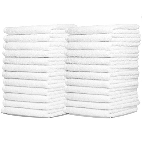 Wash Cloth Towels by Royal, 24-Pack, 100% Natural Cotton, 12 x 12, , Only $12.32, free shipping after using SS
