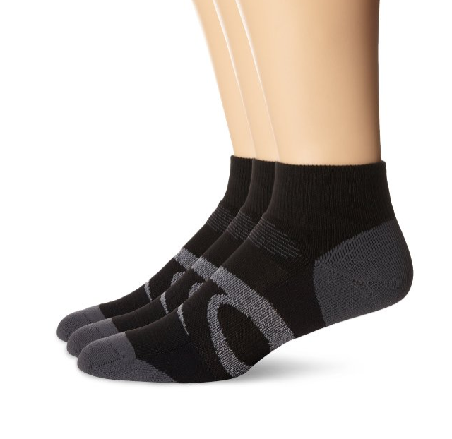 ASICS Intensity Quarter Socks (3-Pack) only $4.14