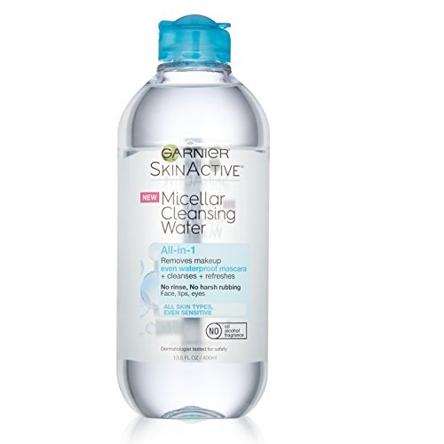 Garnier SkinActive Micellar Cleansing Water All-in-1 Cleanser & Waterproof Makeup Remover, 13.5 Fluid Ounce, Only$4.77, free shipping after using SS