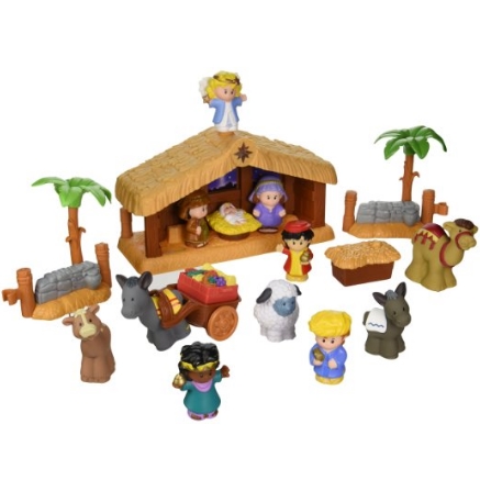 Fisher-Price費雪Little People A Christmas Story玩具 $21.99