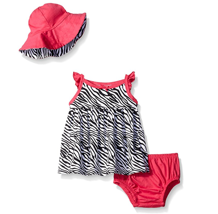 ADD-ON: Gerber Baby Girls' 3 Piece Dress Set only $2.80
