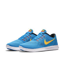 Nike 耐克 Free RN男士經典輕量跑鞋 清新藍 特價僅售$50