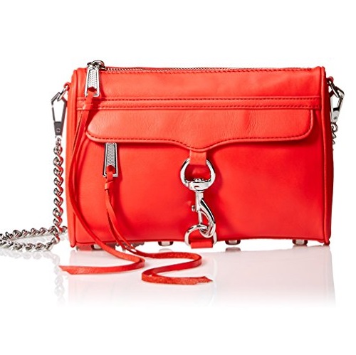 Rebecca Minkoff Mini MAC Convertible Cross-Body Handbag, only $77.17, free shipping