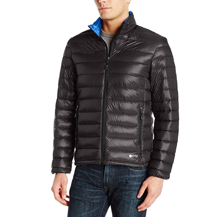 Halifax Traders Men's Nylon Down Packable Puffer Jacket only $17.56