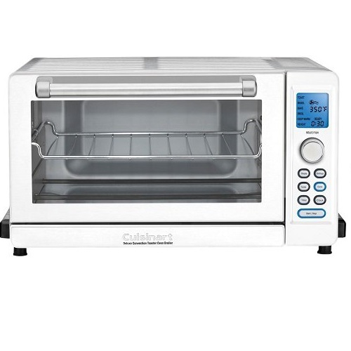 史低價！Cuisinart TOB-135W Deluxe 多功能烤箱，白色款，原價$299.00，現僅售$117.41，免運費。不鏽鋼款同價！