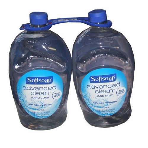 Softsoap Handsoap, Refill, Washes Away Bacteria, 80 Fl Oz (Pack of 2), Only $8.99