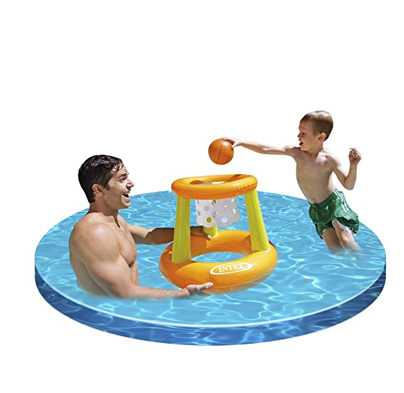 Intex Floating Hoops Basketball Game Colors May Vary only $5.00