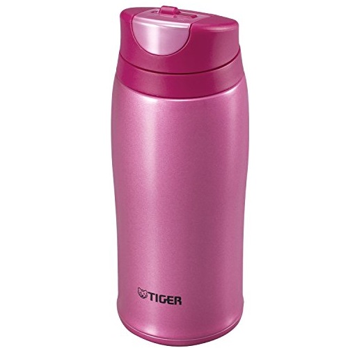 Tiger Corporation MCB-H036-PR Stainless Steel Vacuum Insulated Travel Mug, 12 oz, Pink, Only $20.71, You Save $14.29(41%)