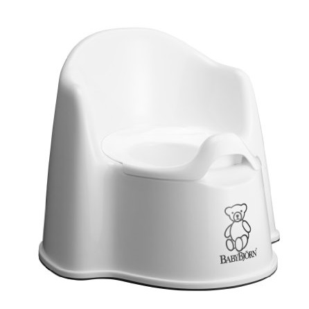 BABYBJORN Potty Chair, White, Only $12.80